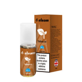 A STEAM E LIQUID 10 x 10ml 50/50 VGPG TOBACCO 3mg, 6mg 12mg, 18mg